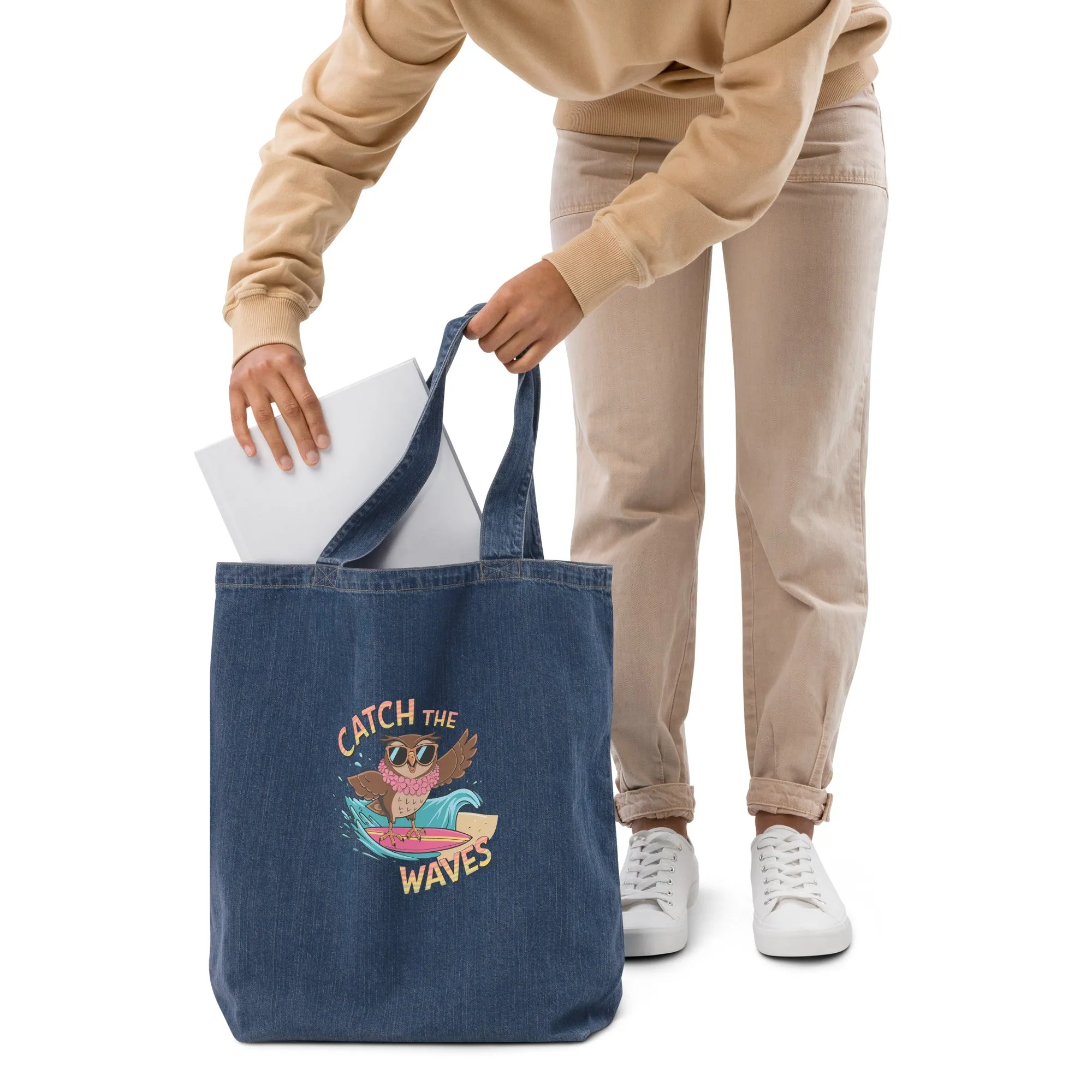 Organic Denim Tote Bag: Durable, Stylish, and Eco-Friendly for Everyday Use