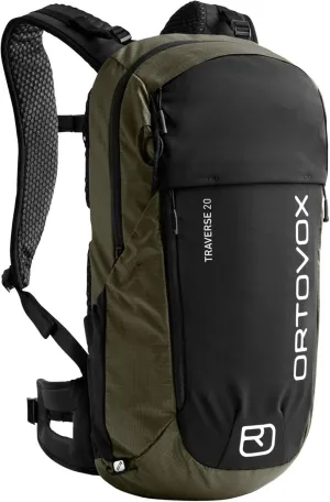 Ortovox Traverse 20L Alpine Climbing Backpack for Men & Women - Dark Wild Herbs - 20 Liter