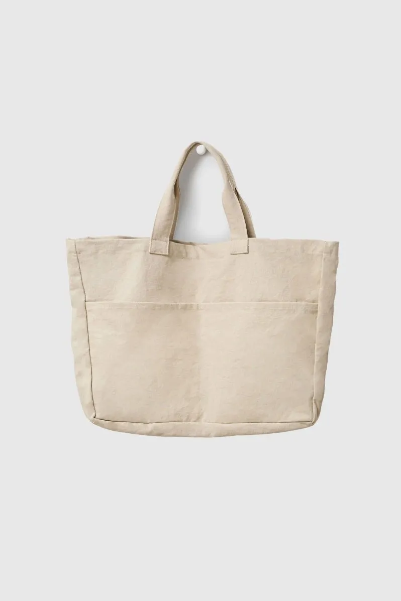 Oversized Carryall Bag - Oat