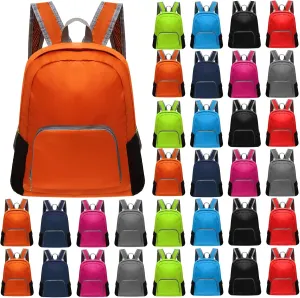Patelai 48 Pcs 17" Backpacks Bulk for Kids Classic Colorful Bookbags for Elementary Middle High School Boys Girls (Stylish Colors)