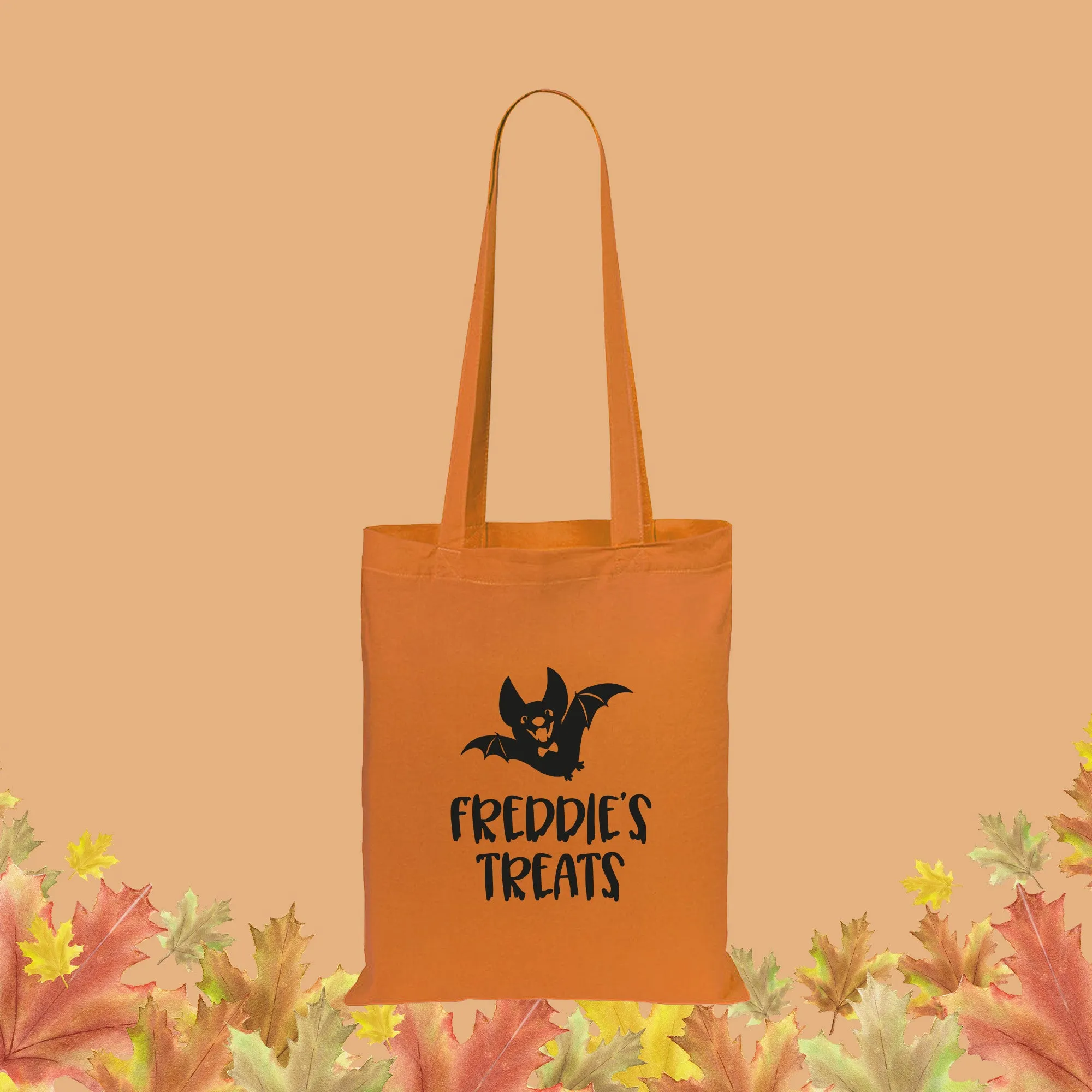 Personalised Children's Halloween Treats Tote Bag