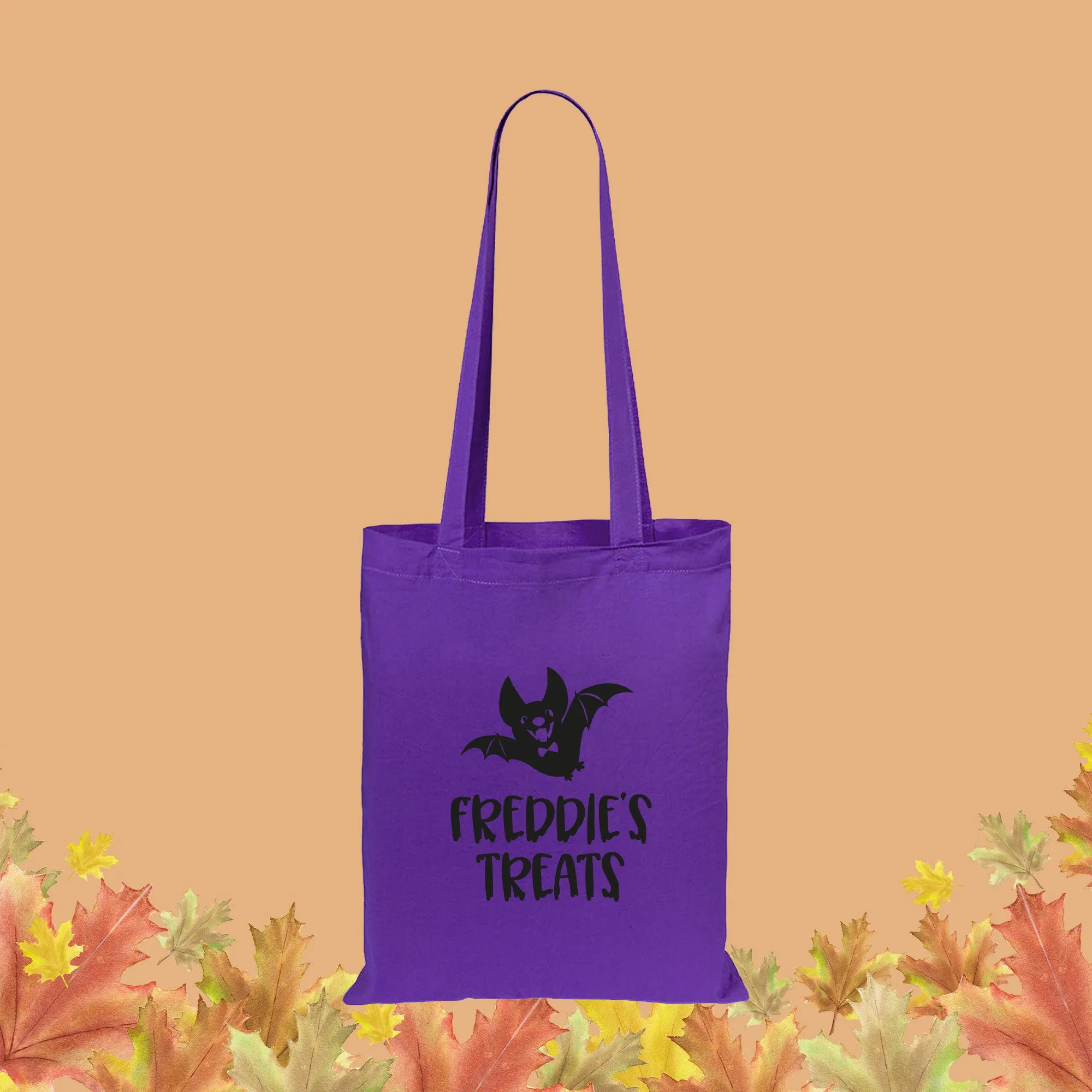 Personalised Children's Halloween Treats Tote Bag