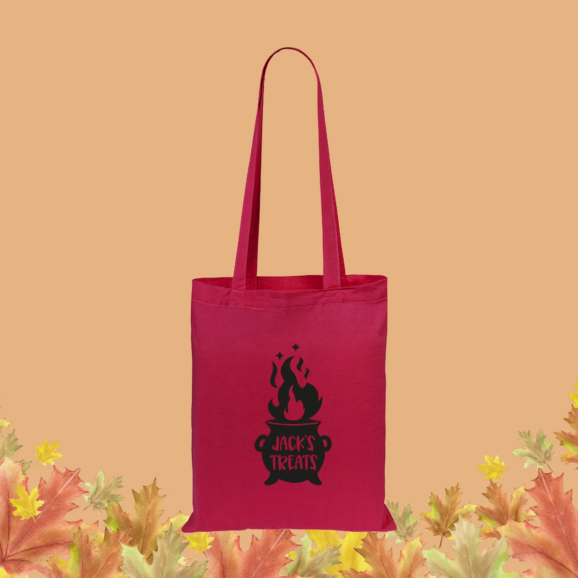 Personalised Children's Halloween Treats Tote Bag