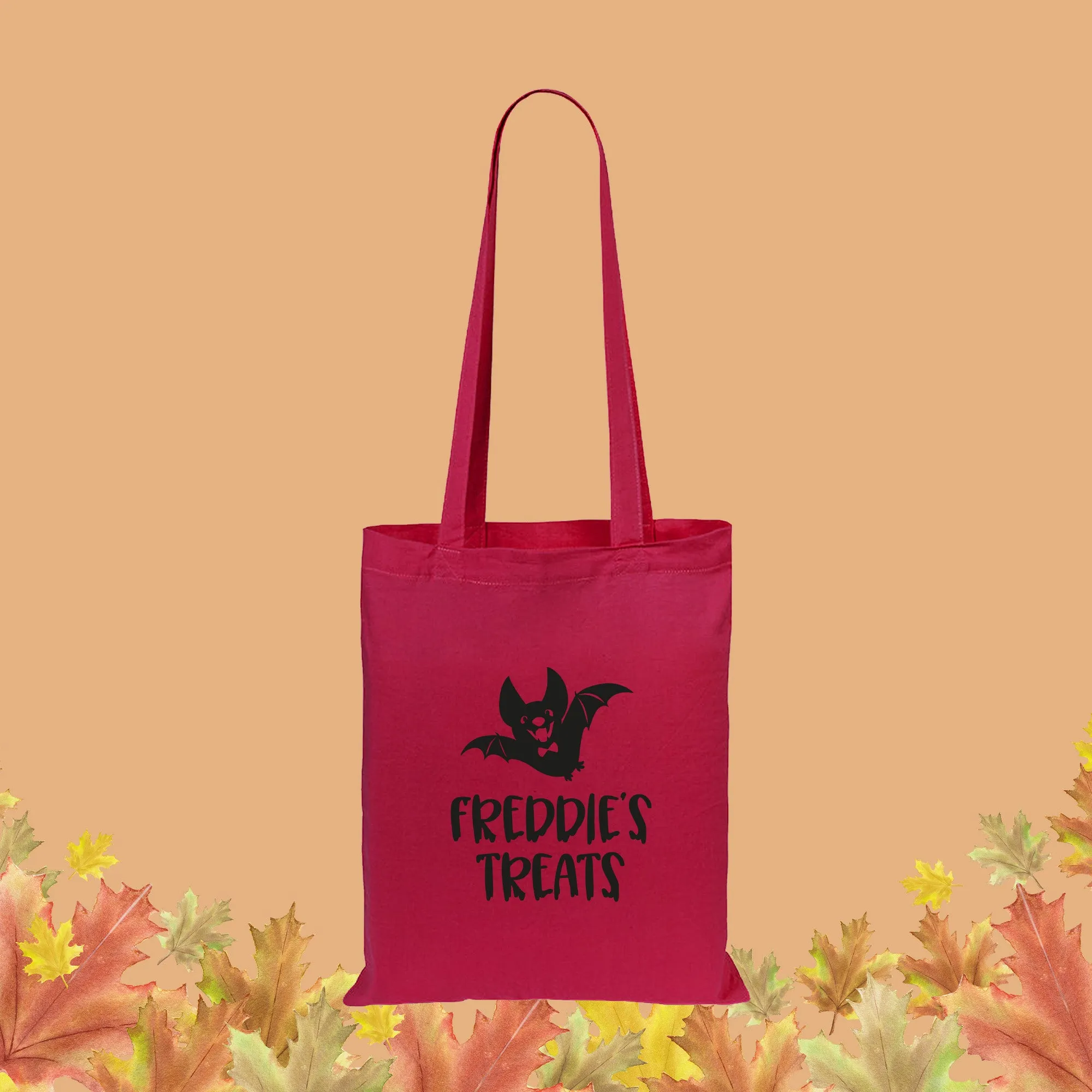 Personalised Children's Halloween Treats Tote Bag