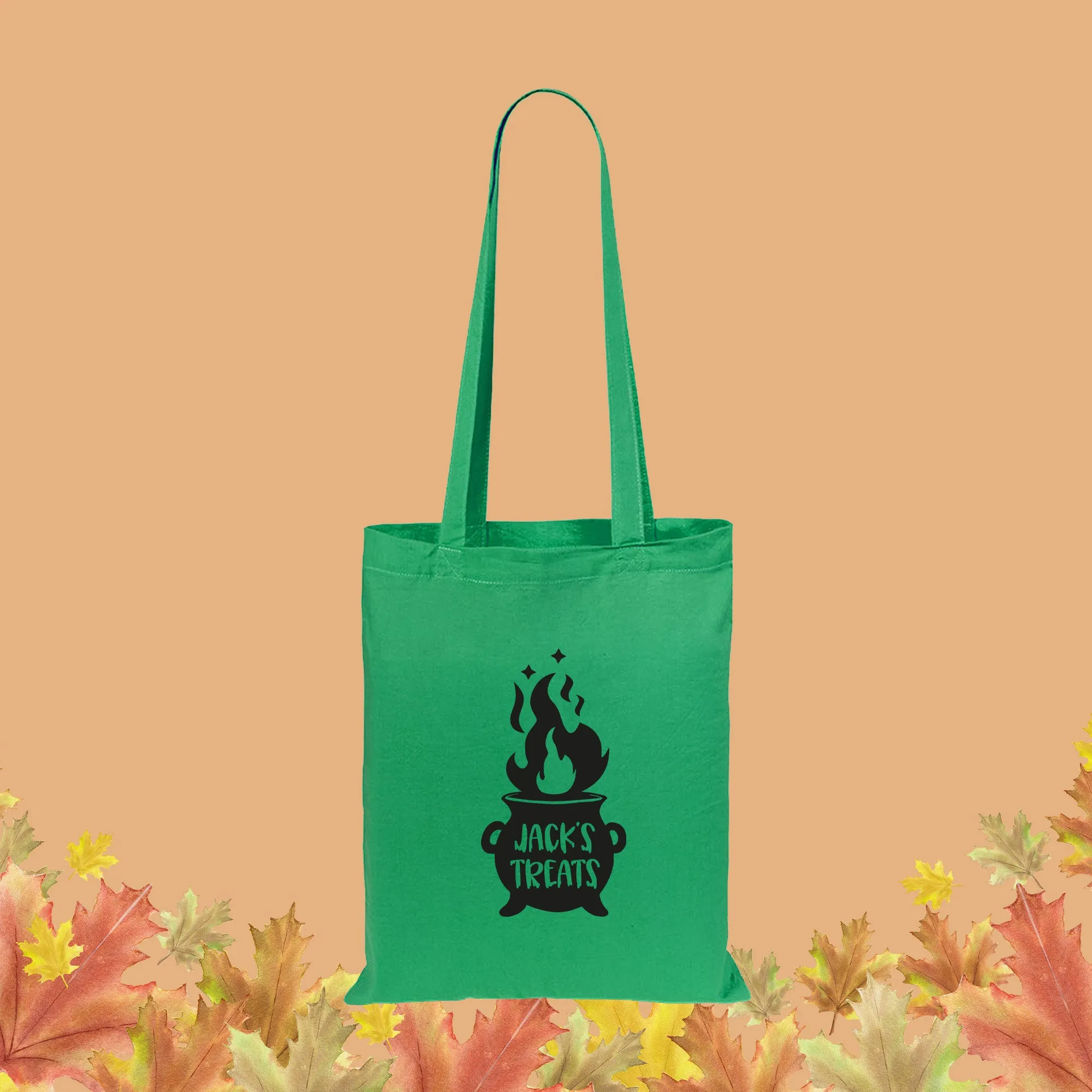 Personalised Children's Halloween Treats Tote Bag