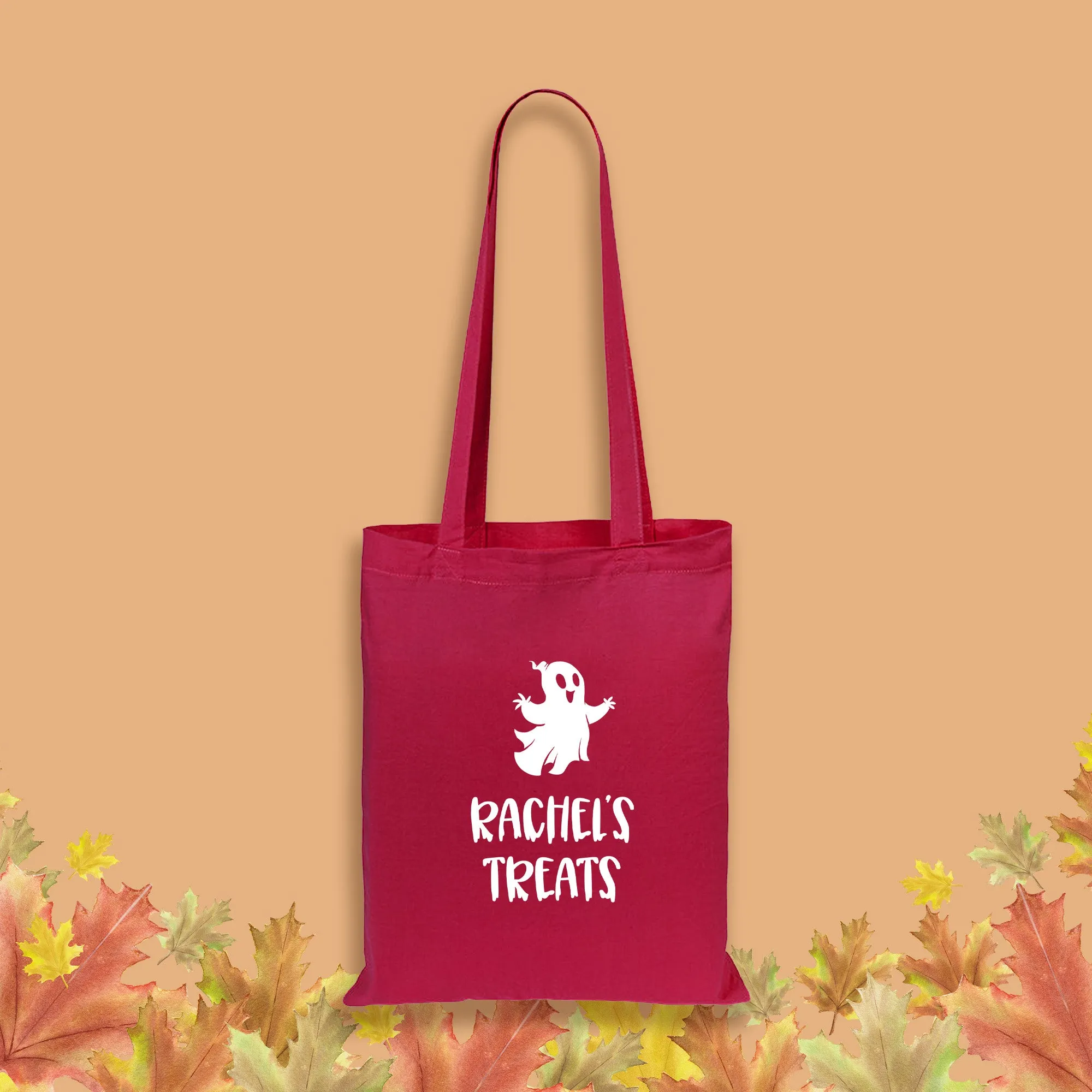 Personalised Children's Halloween Treats Tote Bag