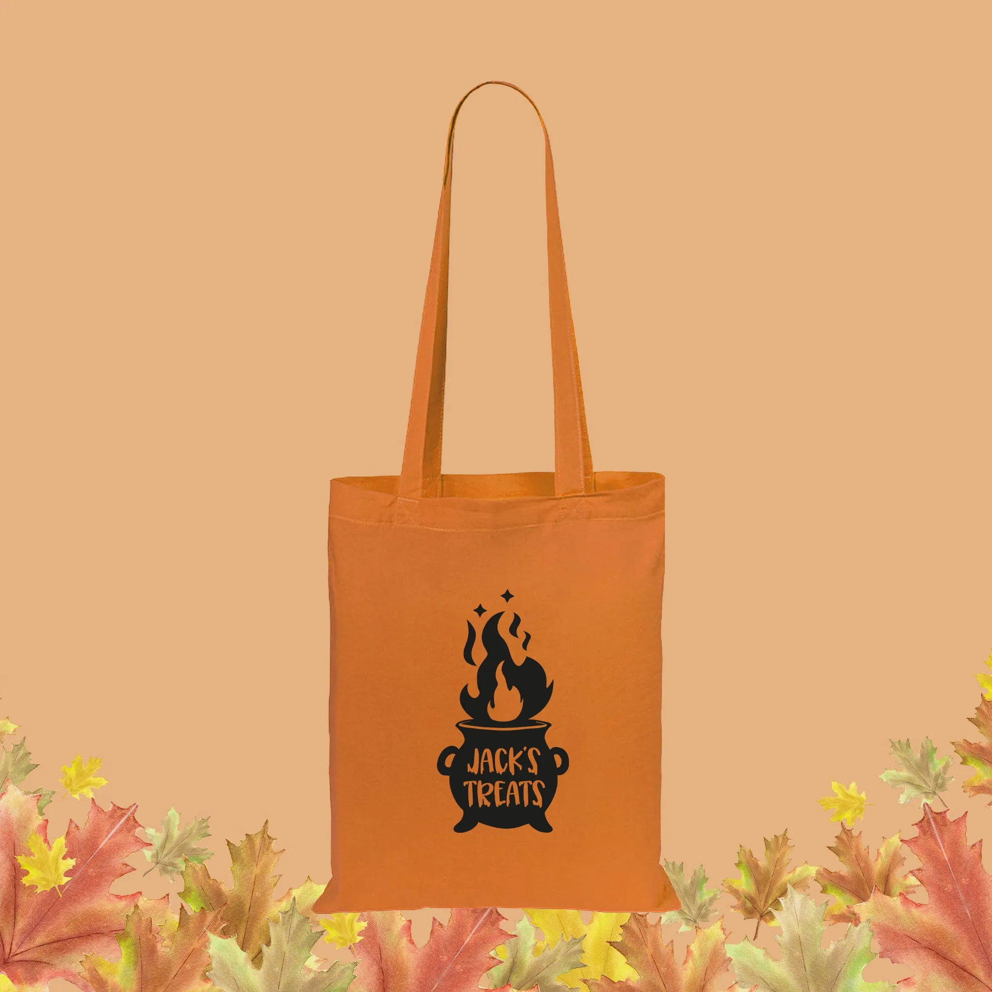 Personalised Children's Halloween Treats Tote Bag