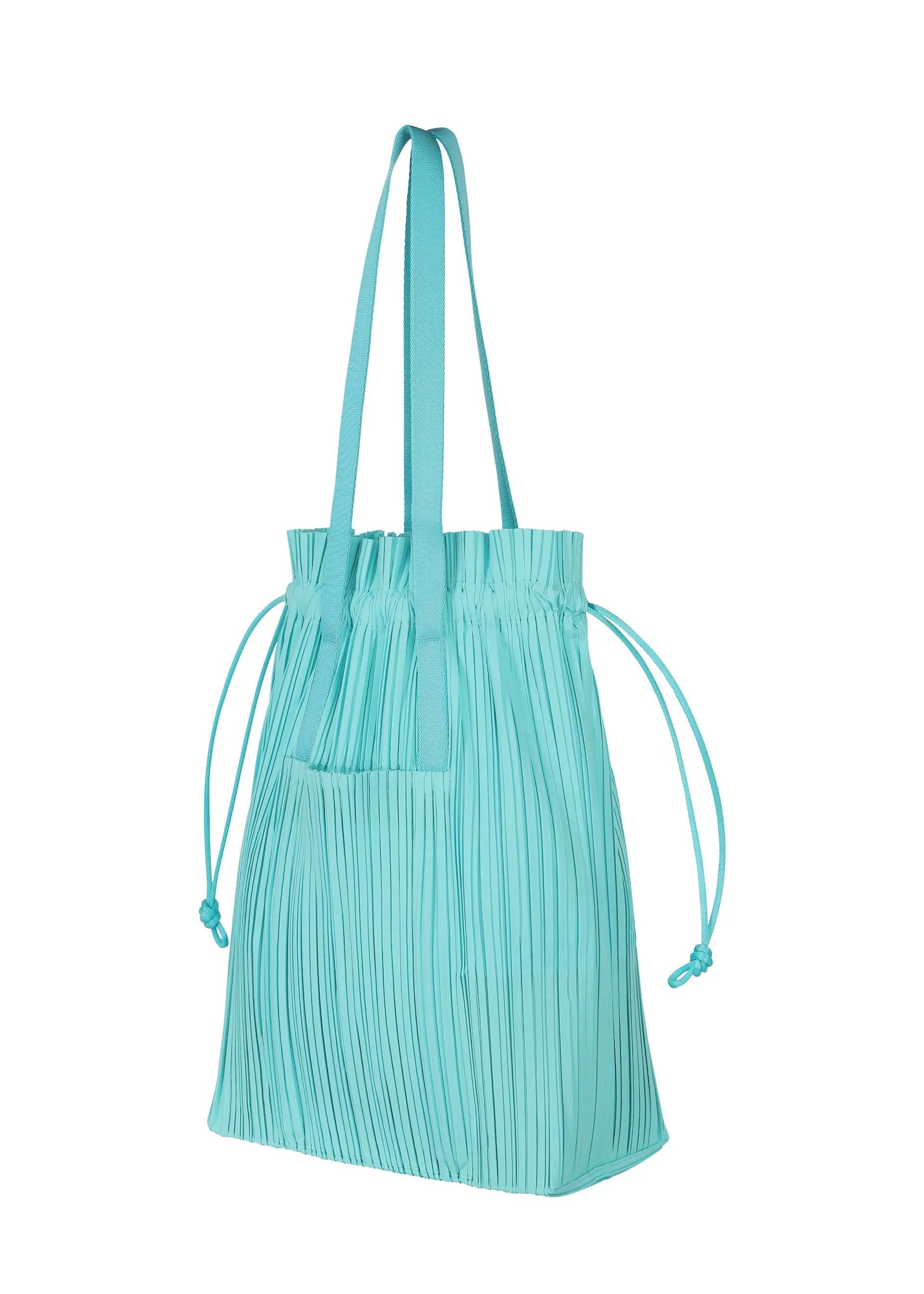 PLEATS TOTE BAG Bag Aqua Blue