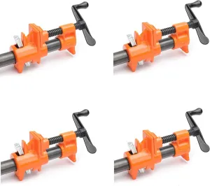 Pony 50 Pipe Clamp, Fixture for 3/4-Inch Black Pipe (Four Pack)