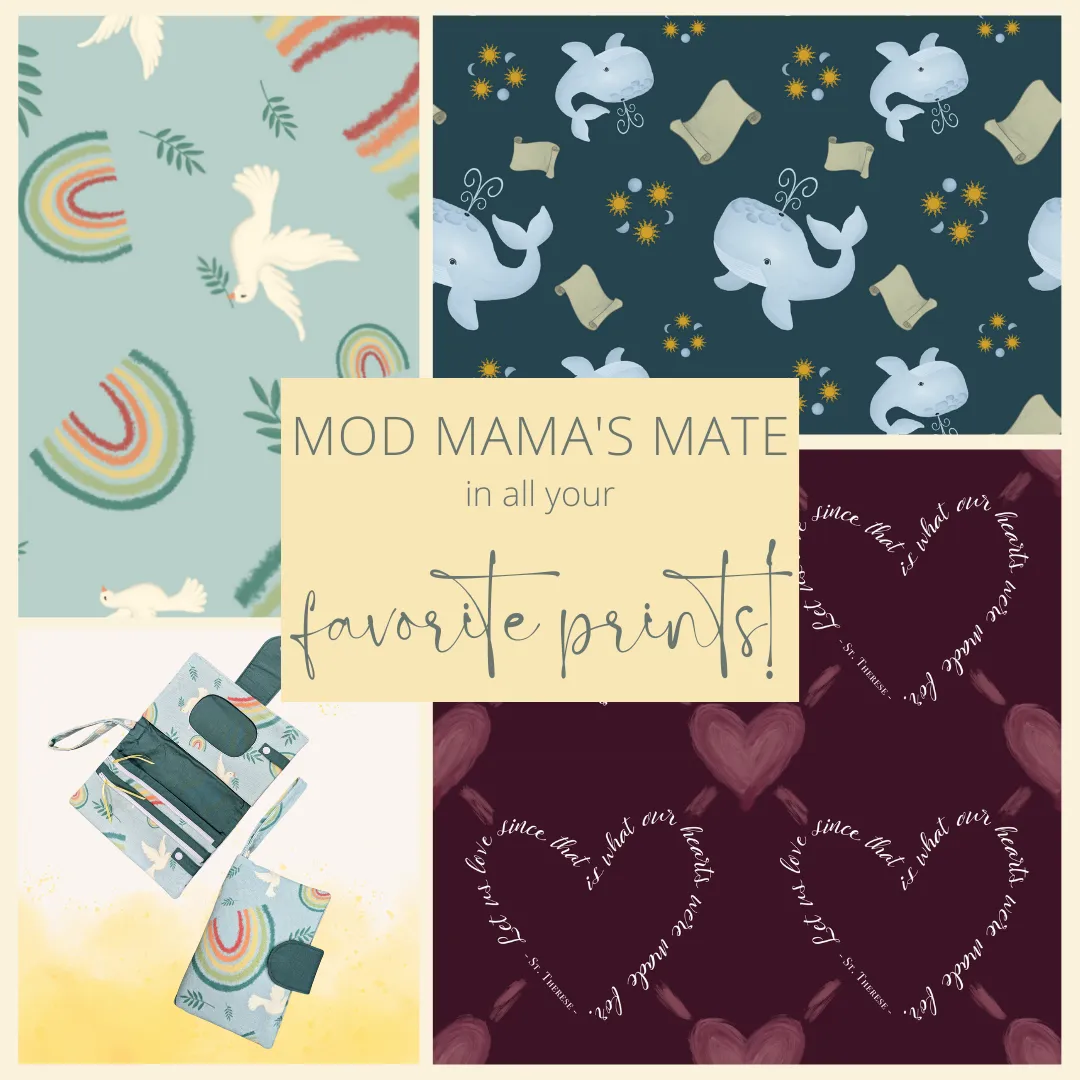 PRE-ORDER "MOD Mama's Mate" Clutch