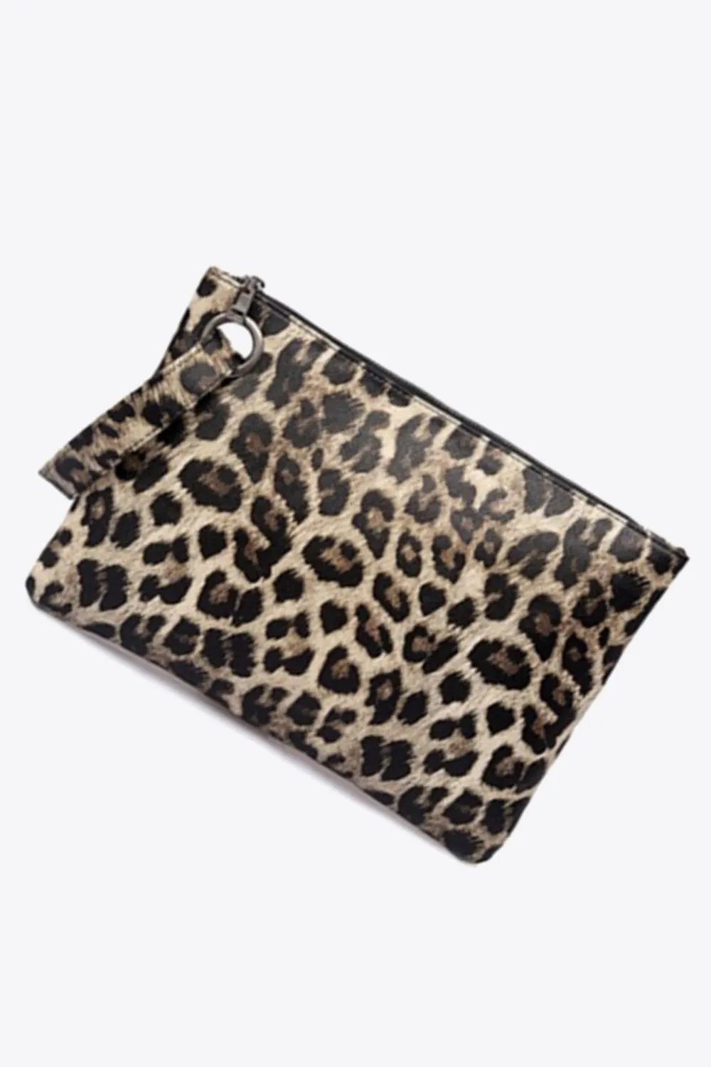 PU leather leopard clutch Stylish Evening Handbag