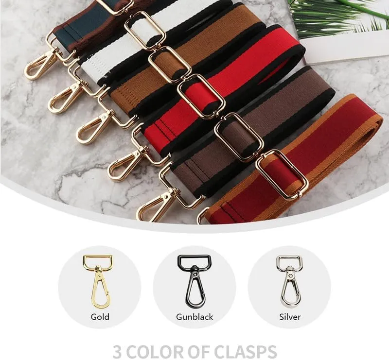 Purse Strap Bag Straps Replacement Crossbody Contrast Luggage Straps Shoulder Guitar Straps for Handbags