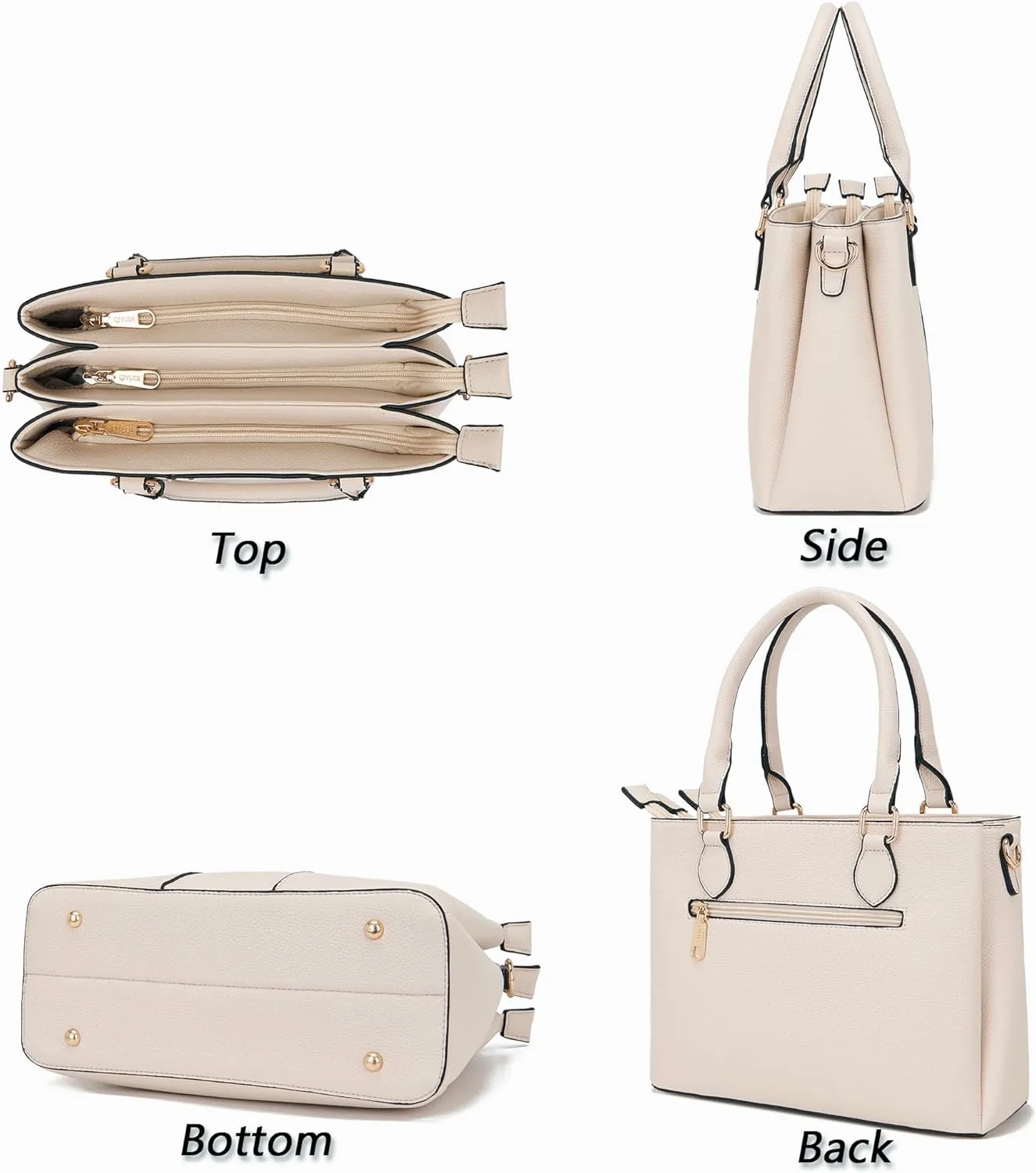 Purses and Wallet Set for Women Crossbody Top Handle Tote Satchel PU Leather Shoulder Bags