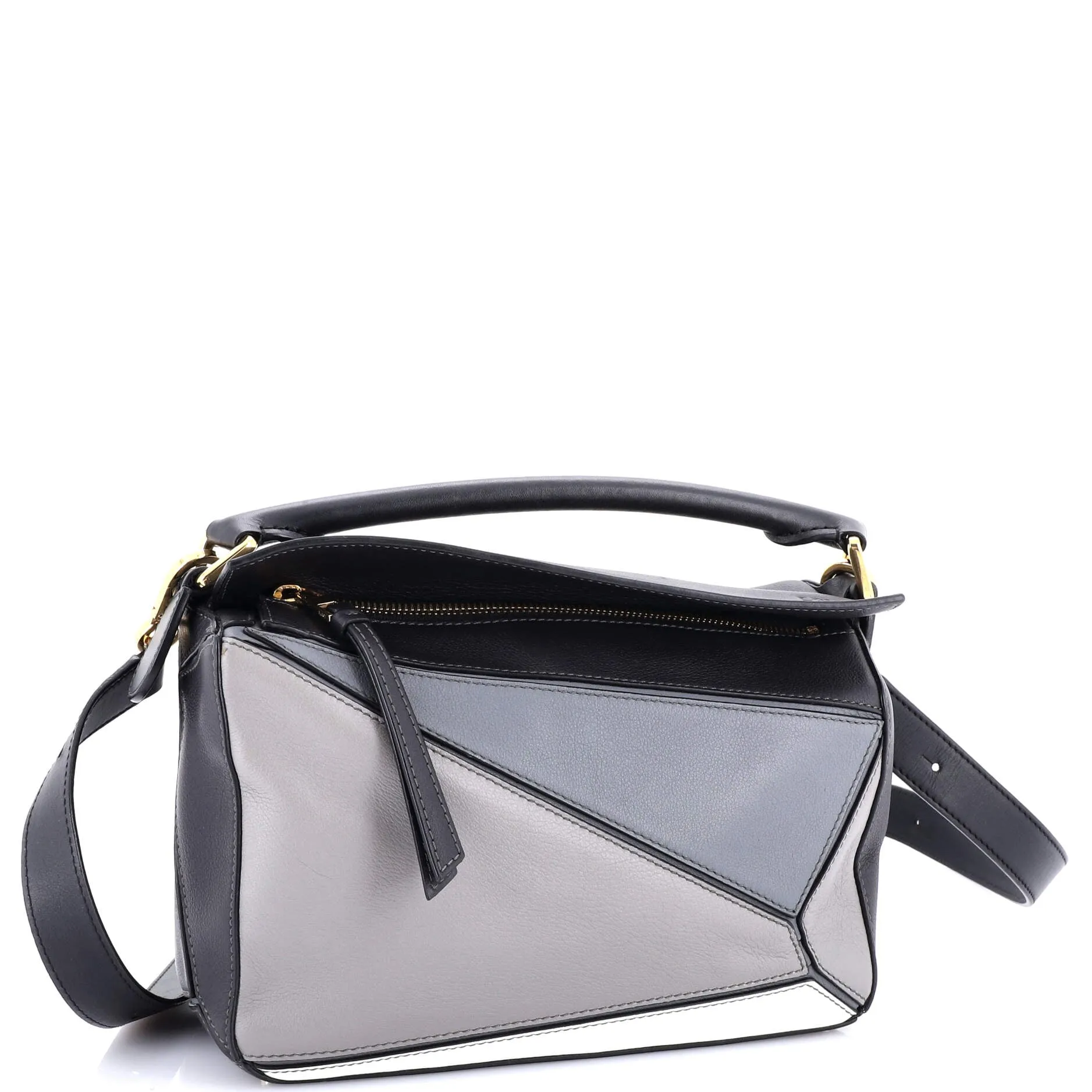 Puzzle Bag Leather Small