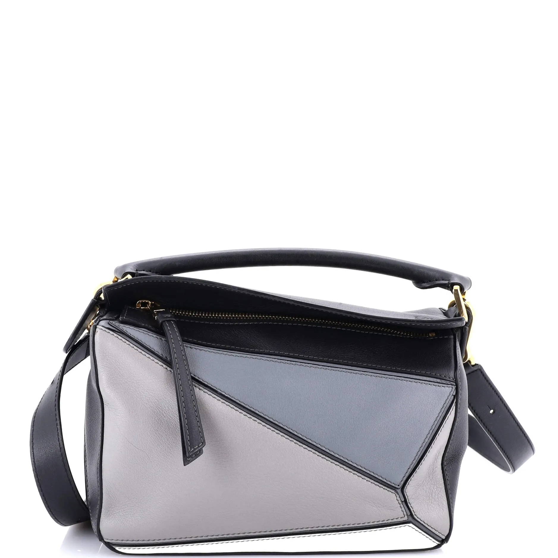 Puzzle Bag Leather Small