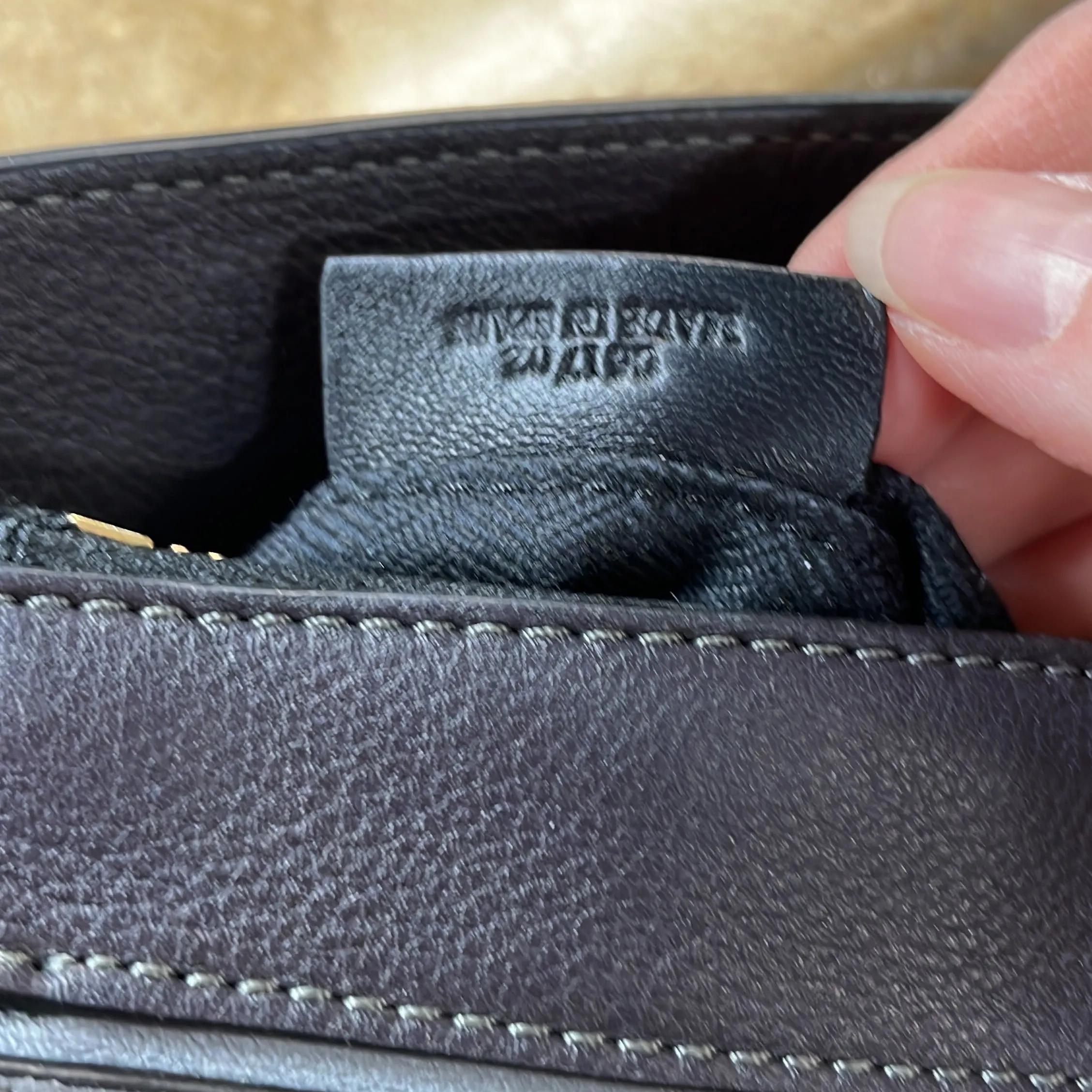 Puzzle Bag Leather Small