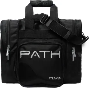 Pyramid Path Pro Deluxe Single Bowling Ball Tote - Holds One Ball, One Pair Shoes Up to Mens 15