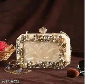 Resin clutch Women Wallet Clutch Ladies Purse Bridal Clutches for Wedding