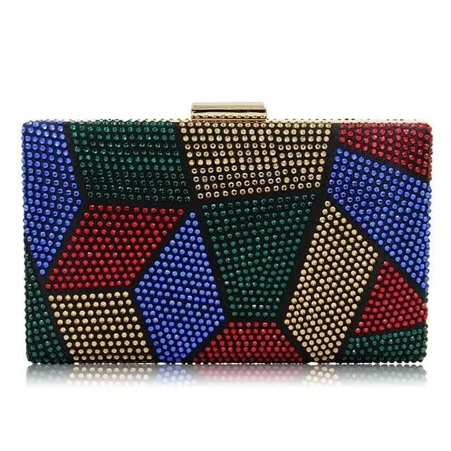Rhinestone Evening Bags Beaded Wedding Clutches
