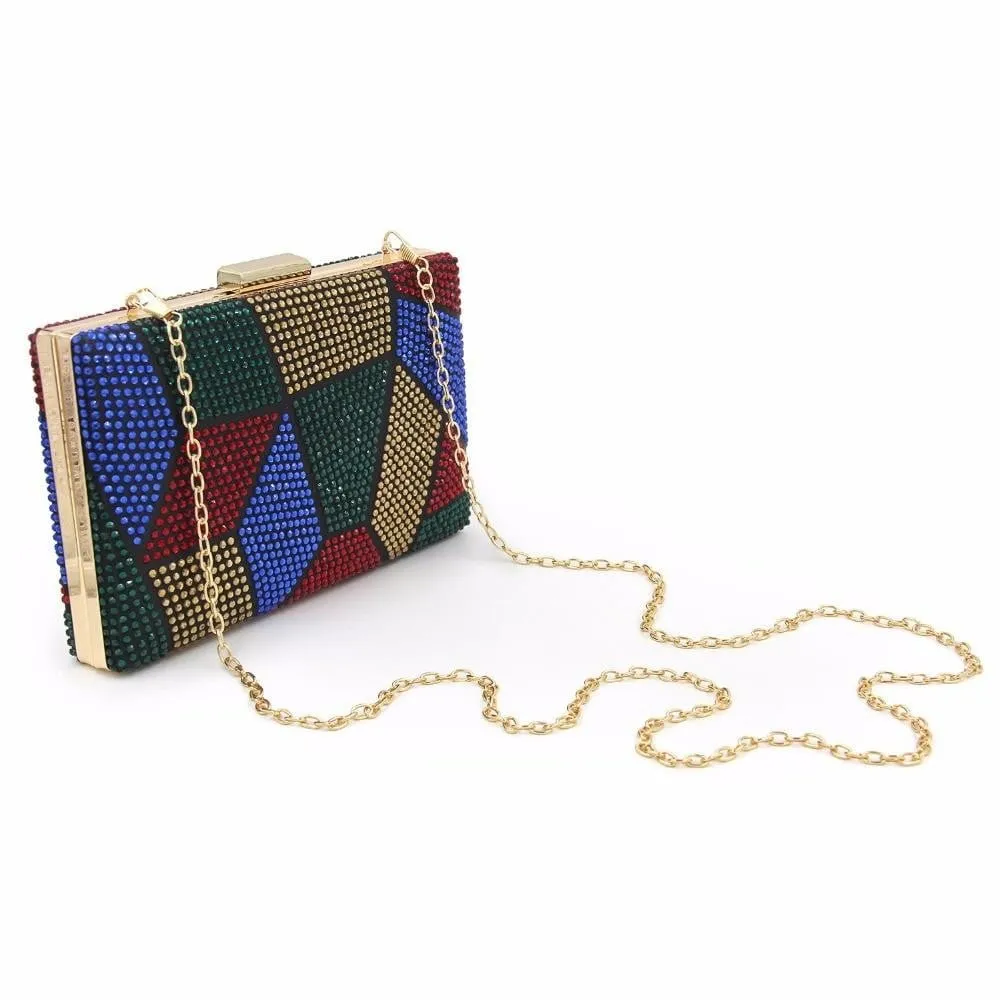 Rhinestone Evening Bags Beaded Wedding Clutches
