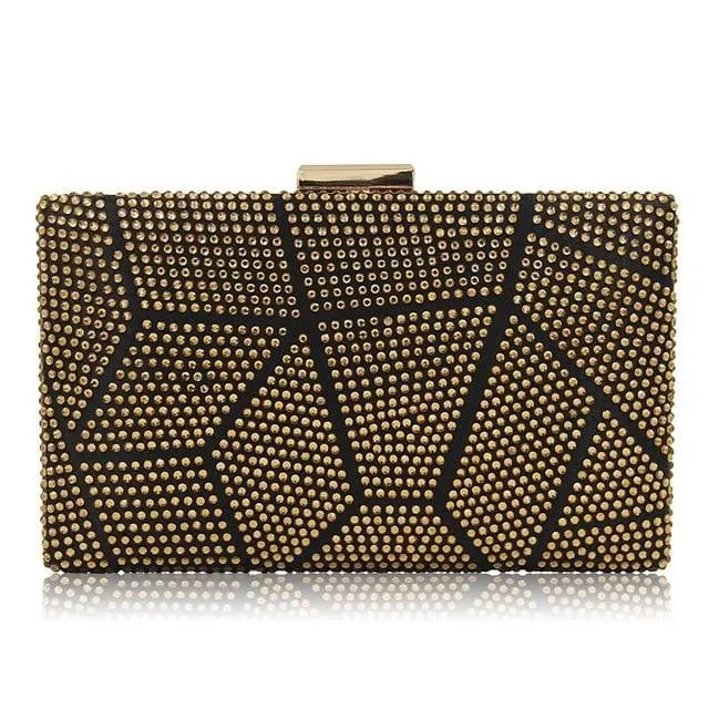 Rhinestone Evening Bags Beaded Wedding Clutches