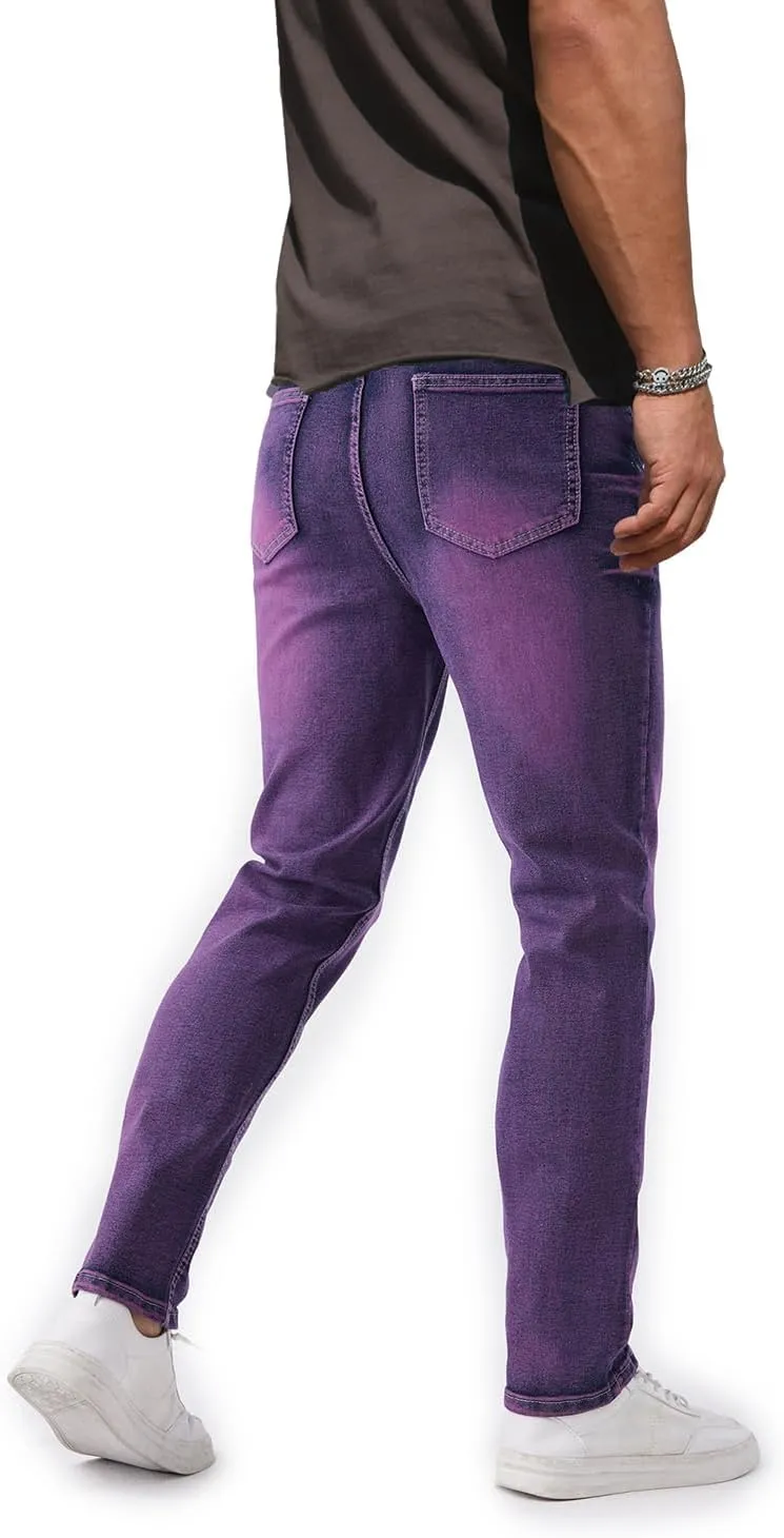 Ripped Stretch Slim Fit Denim
