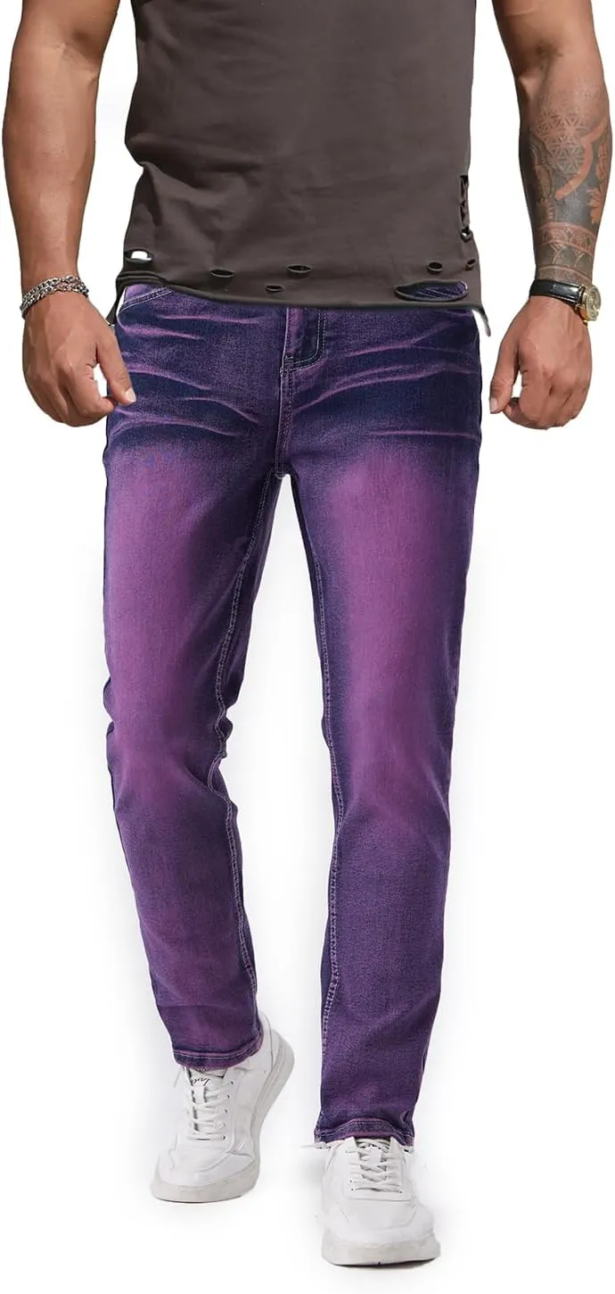 Ripped Stretch Slim Fit Denim