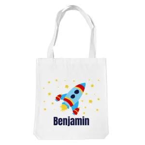 Rocket White Premium Tote Bag
