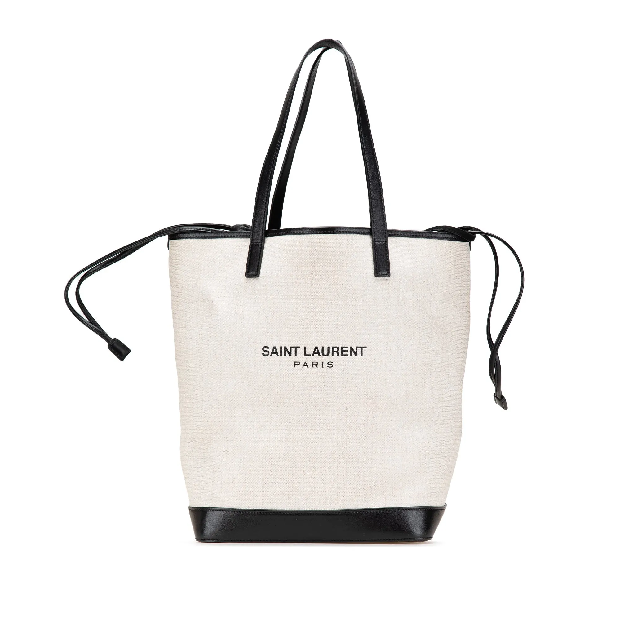 Saint Lau Canvas Teddy Drawstring Shopping Tote