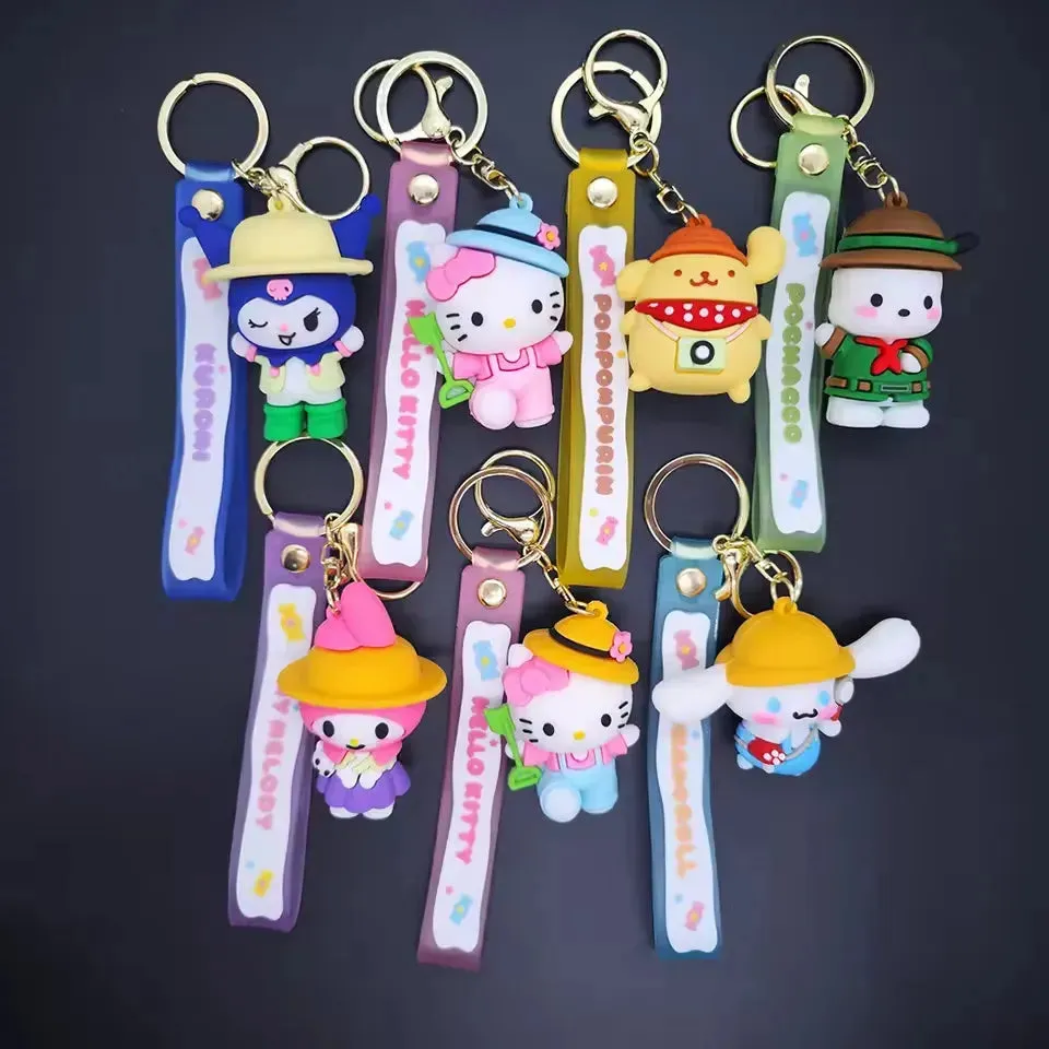 Sanrio Hat-tastic Crew Keychain