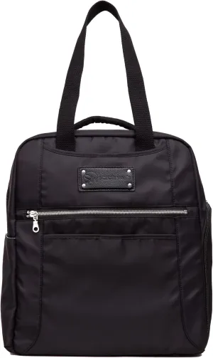 Sarah Wells Kelly Convertible Breast Pump Bag and Backpack with Carrying Handles - Insulated Pocket - Compatible with All Portable Pumps on The Market - 17" Laptop Sleeve