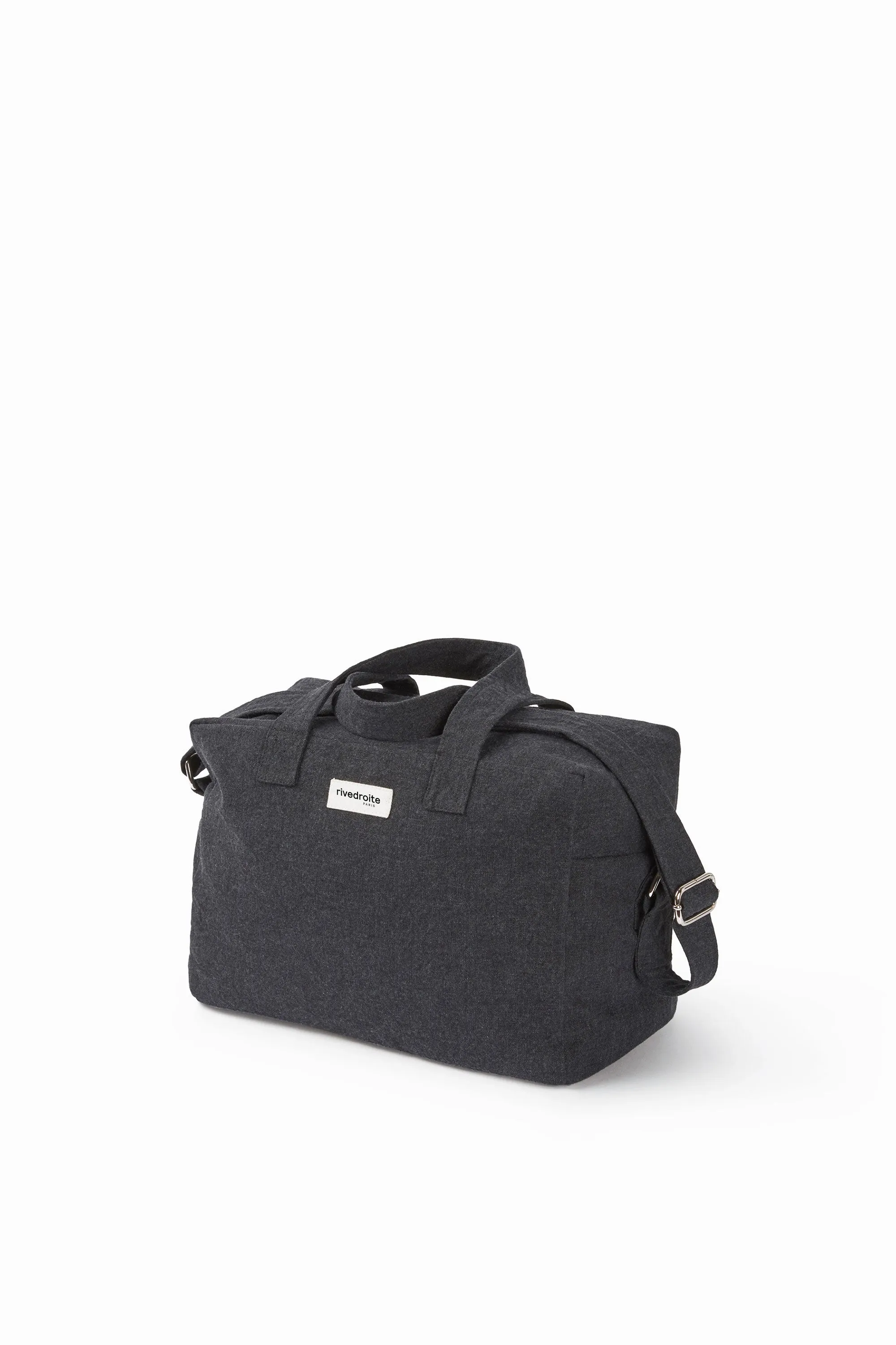Sauval the city bag - Recycled cotton Black
