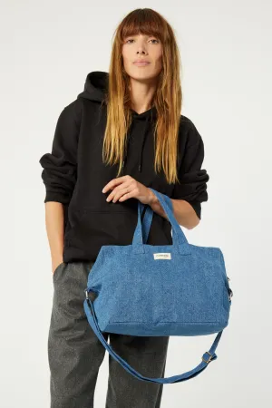 Sauval the city bag - Upcycled Stone Washed Denim