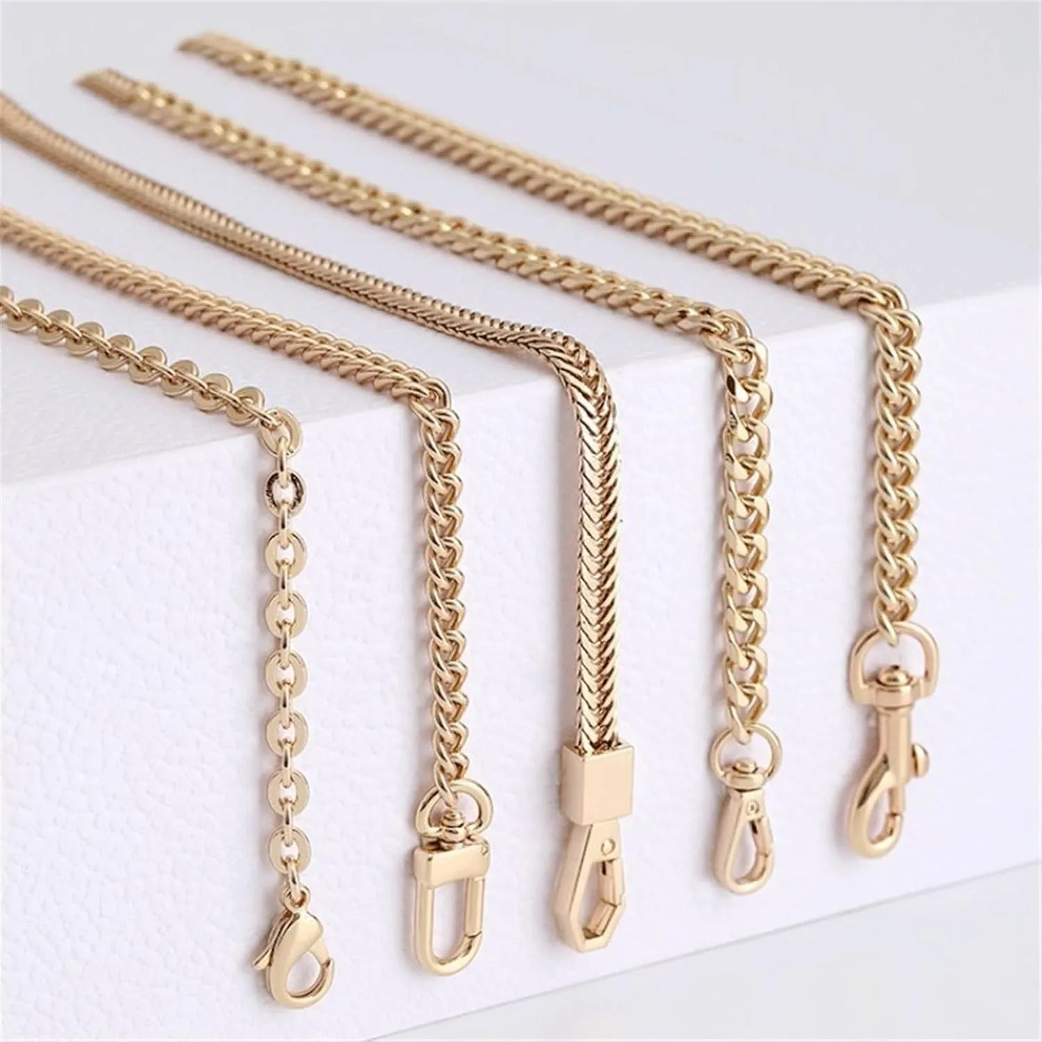 Shoulder Strap 90/100/110/120cm Bag Chain Accessories Bag Shoulder Strap Backpack Replacement Metal Extension Crossbody Shoulder Strap Replacement Bag Strap Accessories Handbags Strap(120cm)
