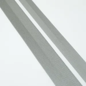 Silver Grey Nylon Webbing