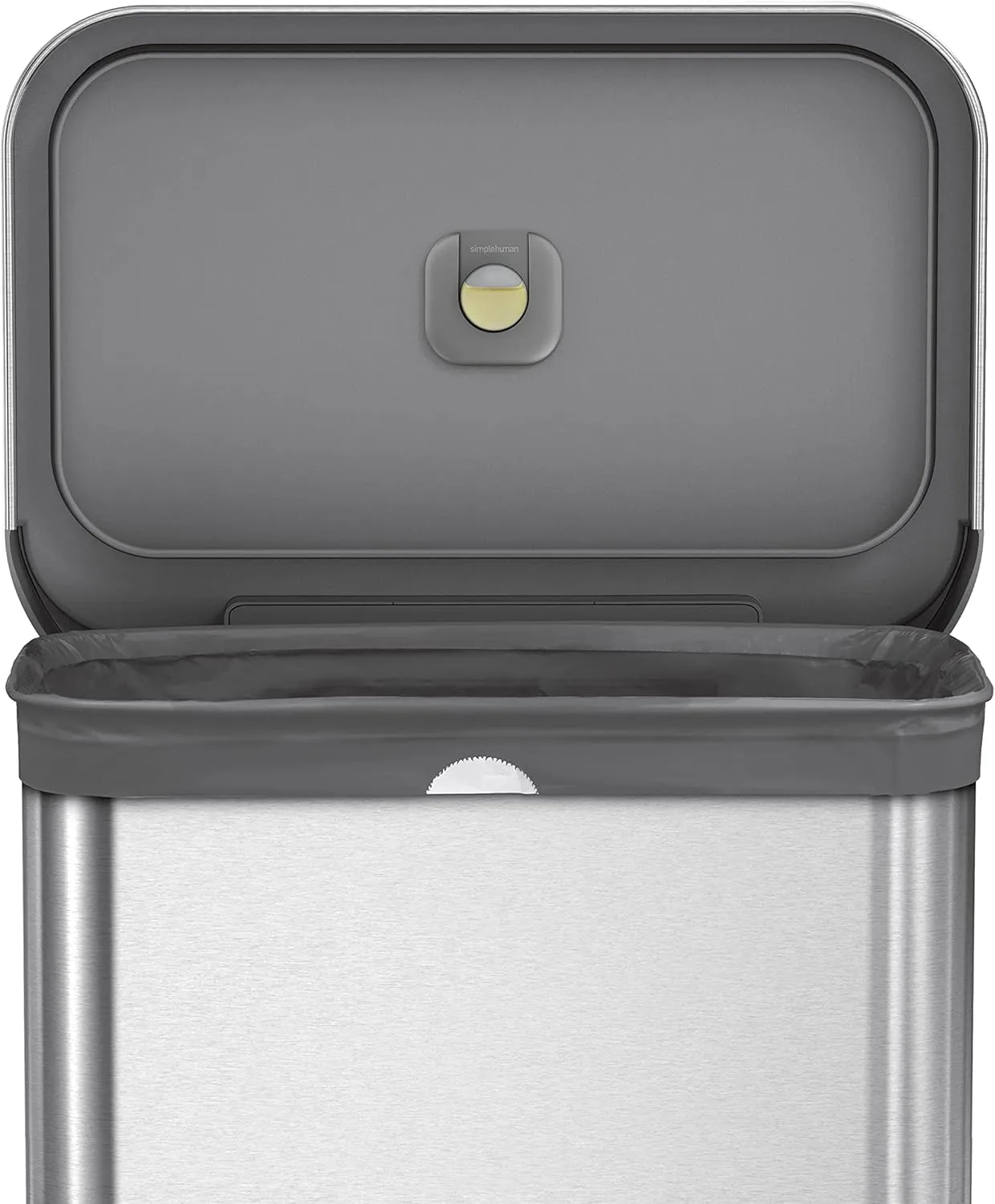 simplehuman Code Q 40 Count, Genuine Odorsorb Custom Fit Liners, Drawstring Odor Absorbing Trash Bags in Dispenser Packs, 50-65 Liter / 13-17 Gallon