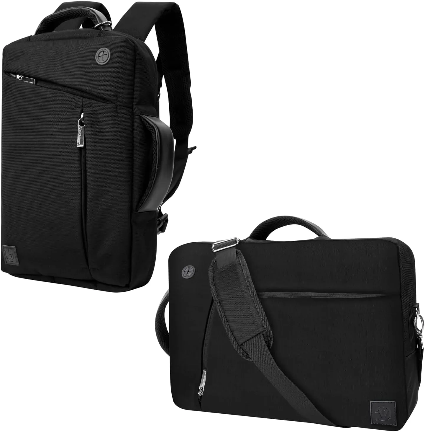 Slim 2-in-1 11 12-inch Laptop Bag for Dell 3195 11.6", Chromebook 11 3189 3180 3110 3140, XPS 13 9310 9305 9315 9320 (Black)