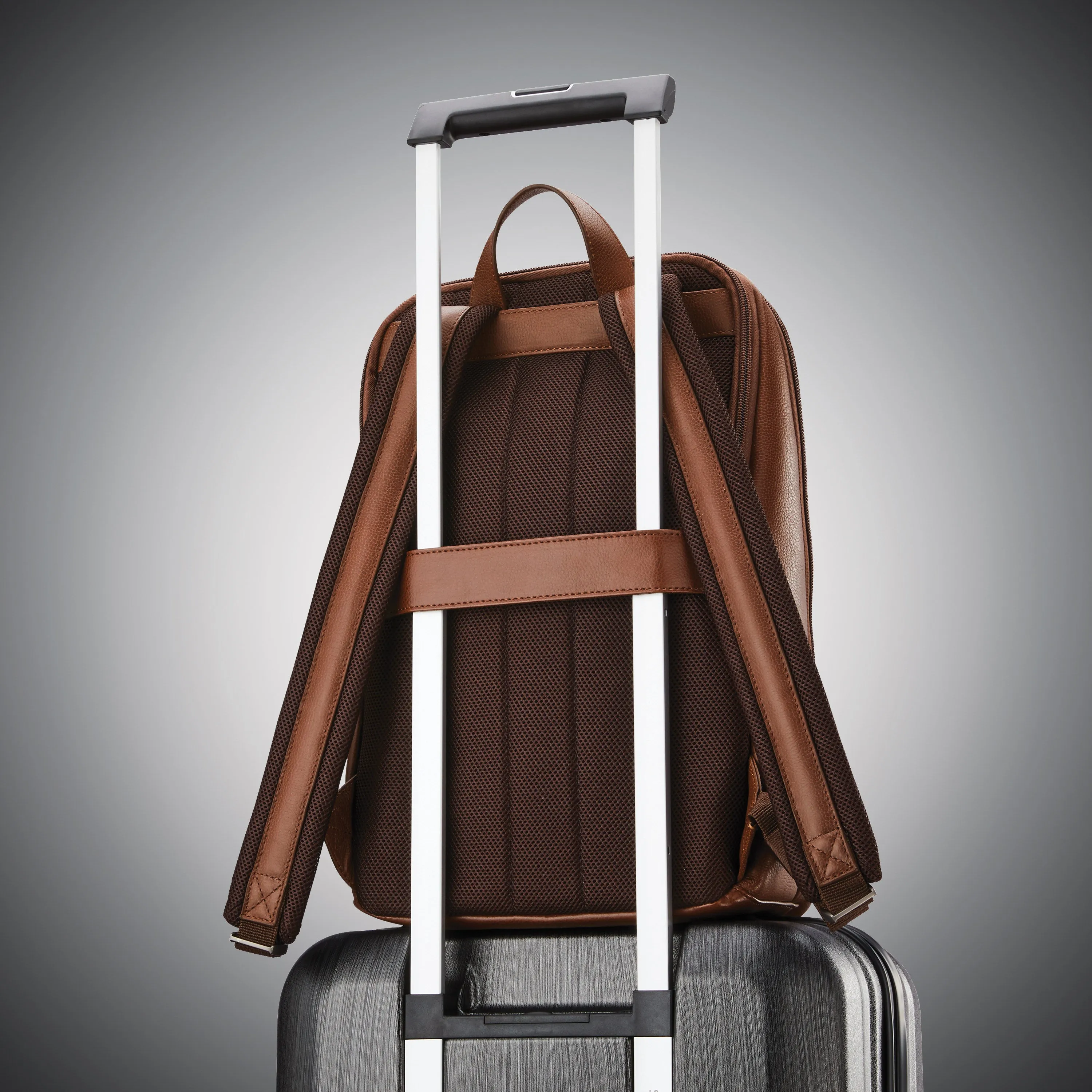 Slim Fast international shipping Leather Samsonite International returns Backpack Classic