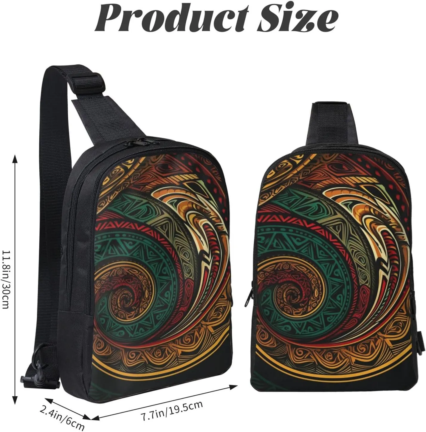 Sling Backpack Crossbody Sling Bag for Men Women Cross Chest Bag Dark Teal HD Images Shoulder Bag Travel Hiking Daypack