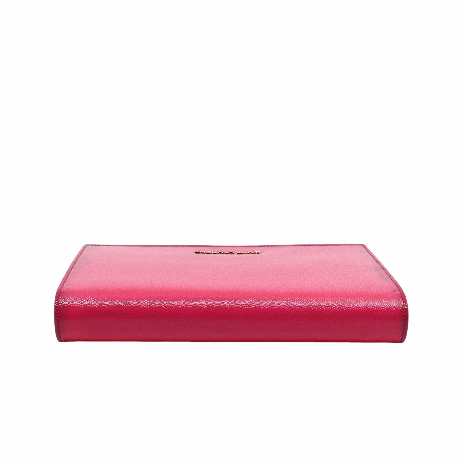 SLP cluth petent leather pink ghw