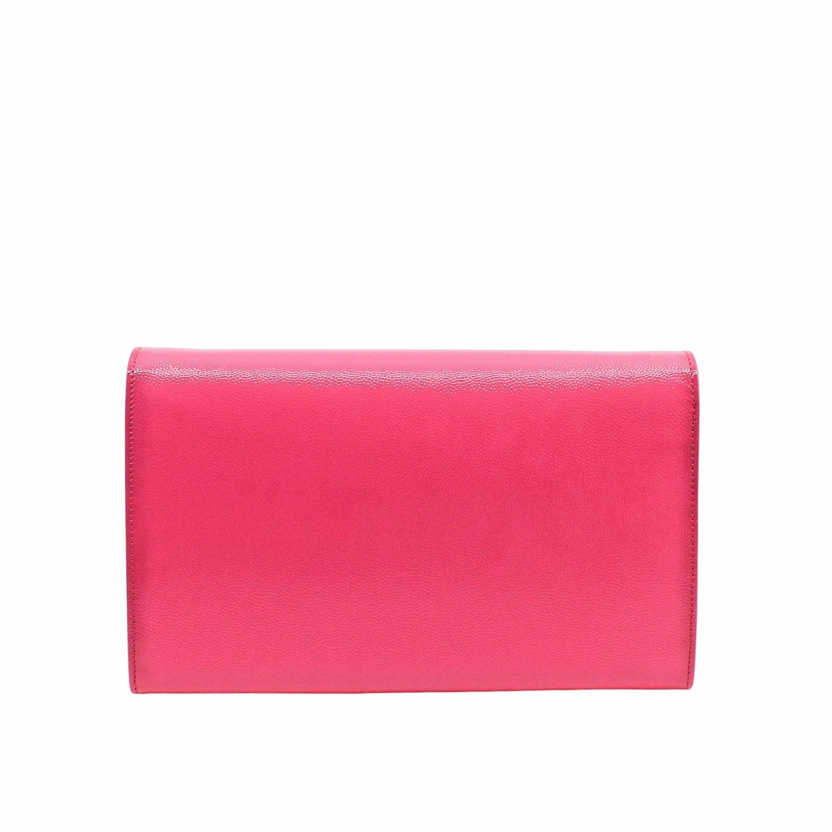 SLP cluth petent leather pink ghw