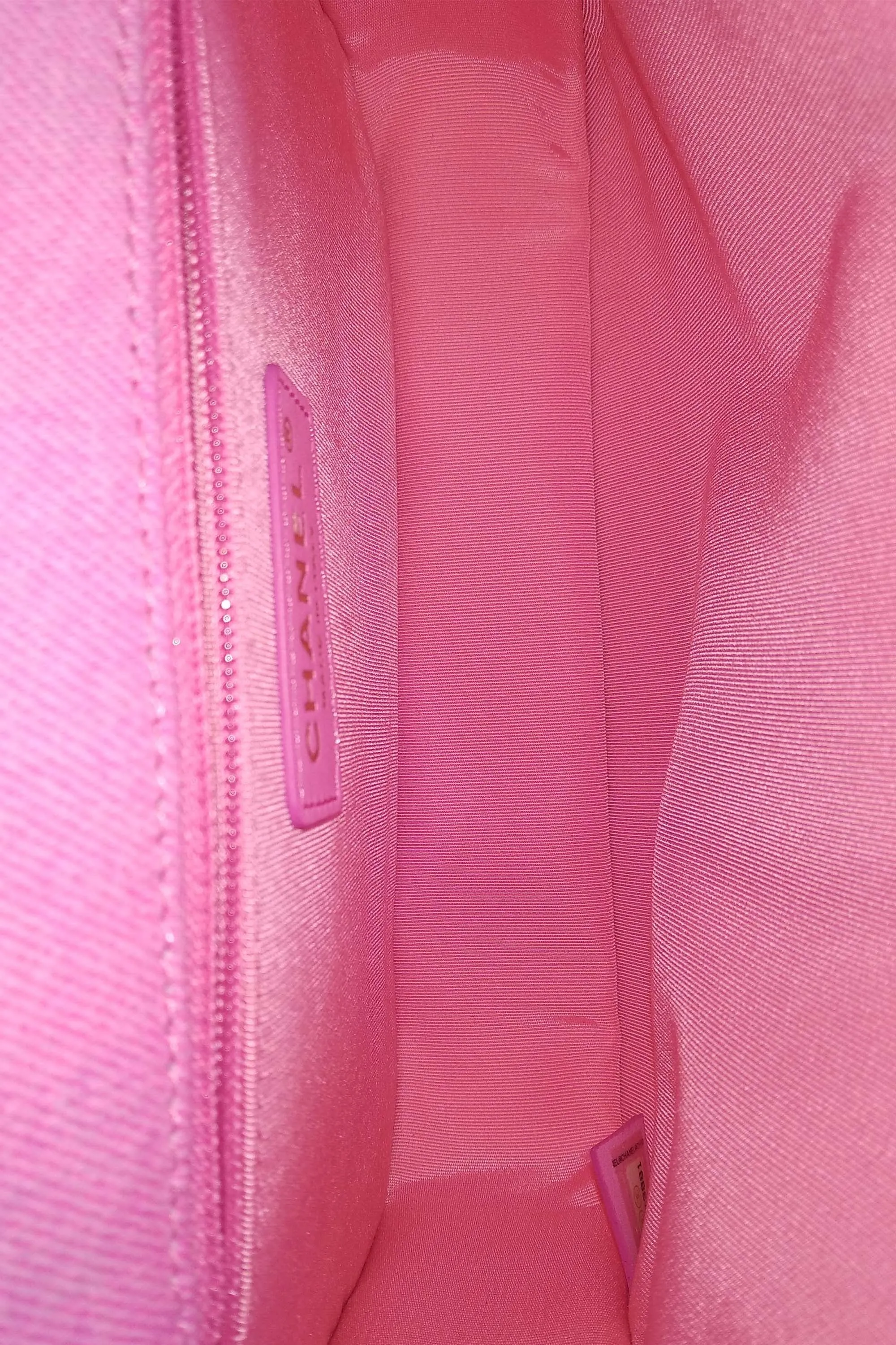 Small Denim Messenger Bag Pink