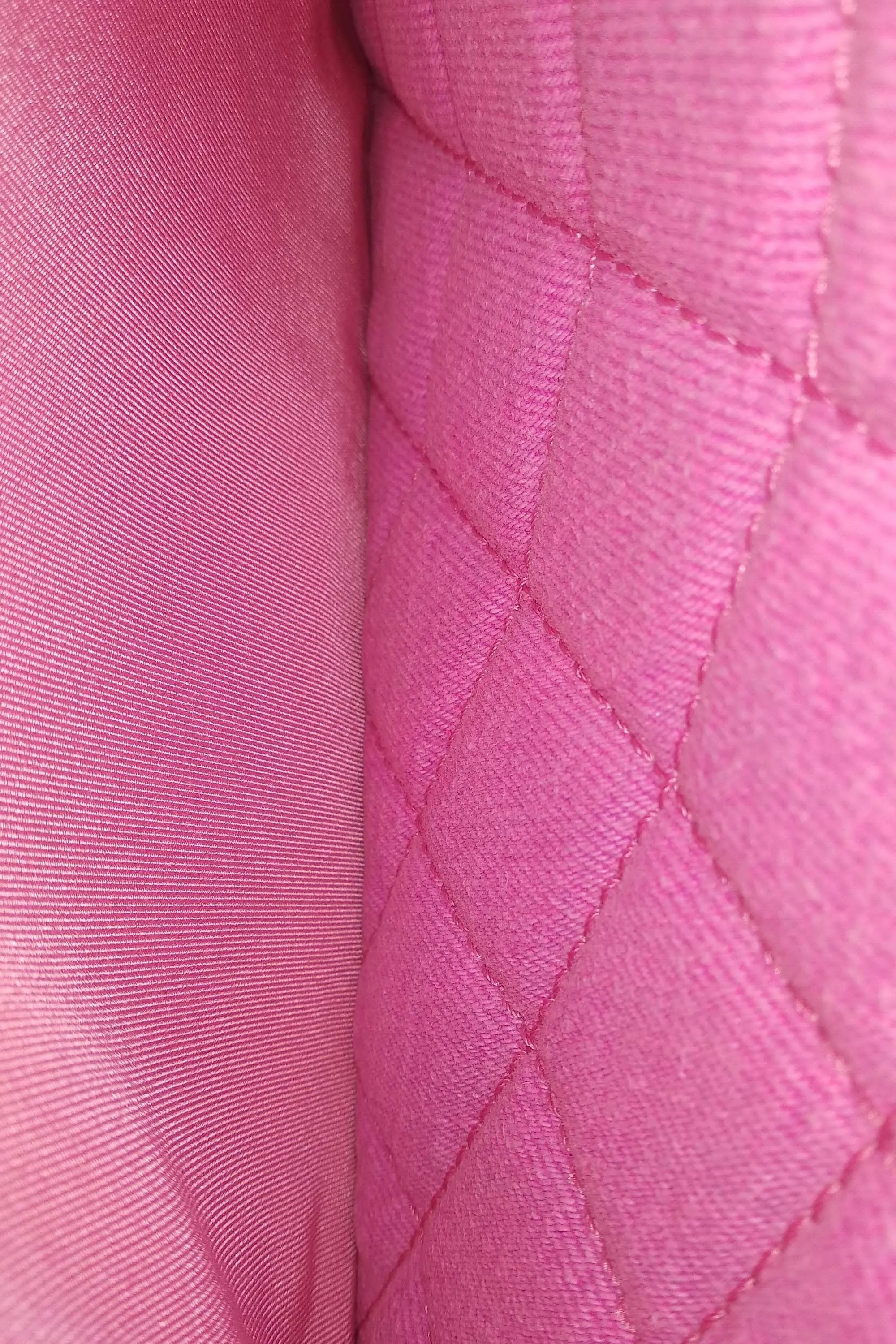 Small Denim Messenger Bag Pink