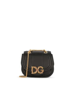 SMALL DG AMORE BAG IN CALFSKIN
