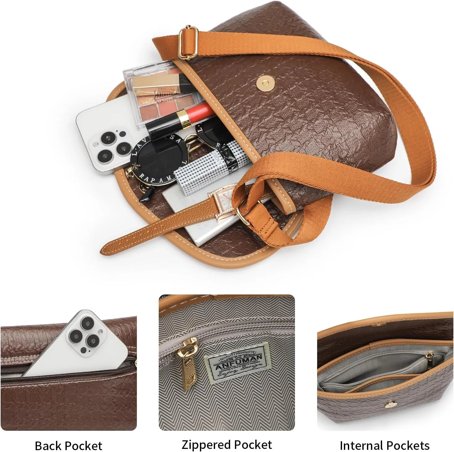 Small Jean Denim Crossbody Purses Bags for Women Crossbody Trendy Design Shoulder Purse Messenger Bags