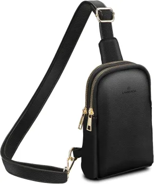 Small Sling Bag for Women, RFID Fanny Packs, Vegan Leather Crossbody Bags, Crossbody Purse Gift for Women