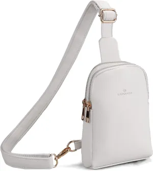 Small Sling Bag for Women, RFID Fanny Packs, Vegan Leather Crossbody Bags, Crossbody Purse Gift for Women