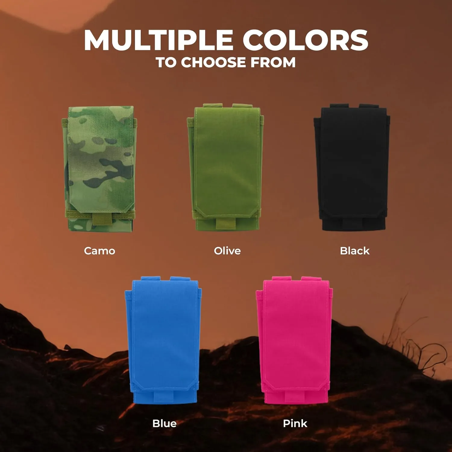 Smartphone Strap Pack - Backpack Shoulder Strap Pocket - Backpack Attachment for Hikers, Travelers, Students, and Commuters