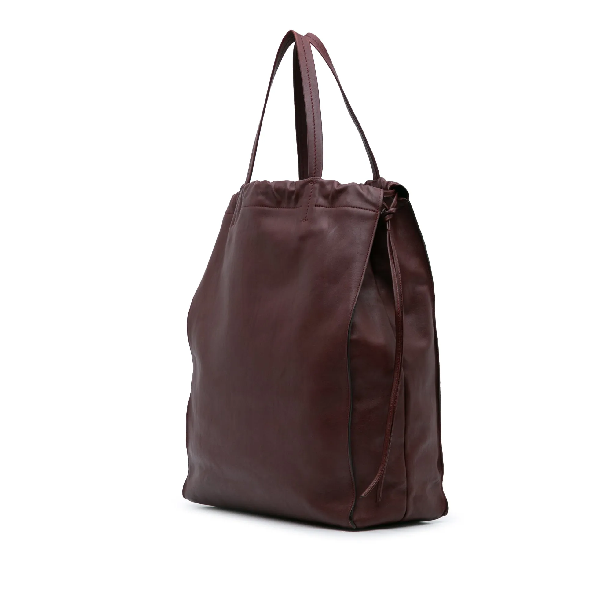 Smooth Calfskin Vertical Coulisse Tote
