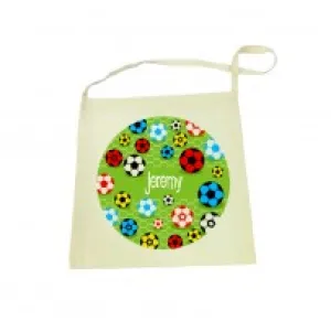 Soccer Calico Tote Bag